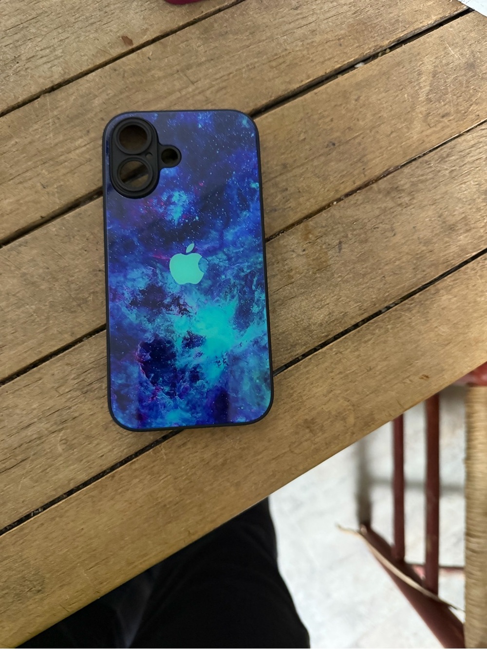 Apple iPhone Case - Blue Galaxy iPhone 16